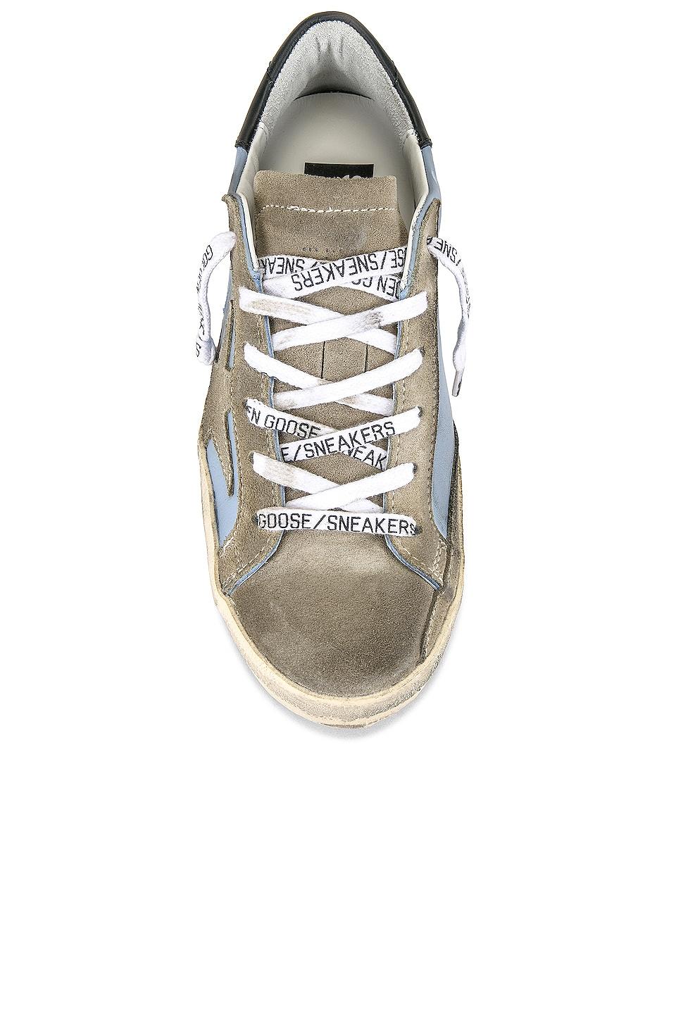 Golden Goose Superstar Sneaker in Blue | Lyst
