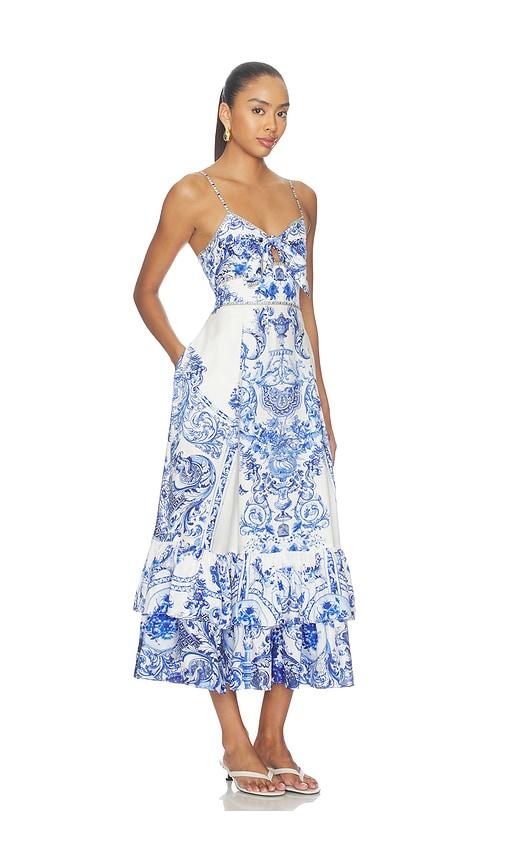 camilla dress sale Deep Cut Mini - Polka Dot Sunflower and hem Latest Camilla Fashion Pieces on