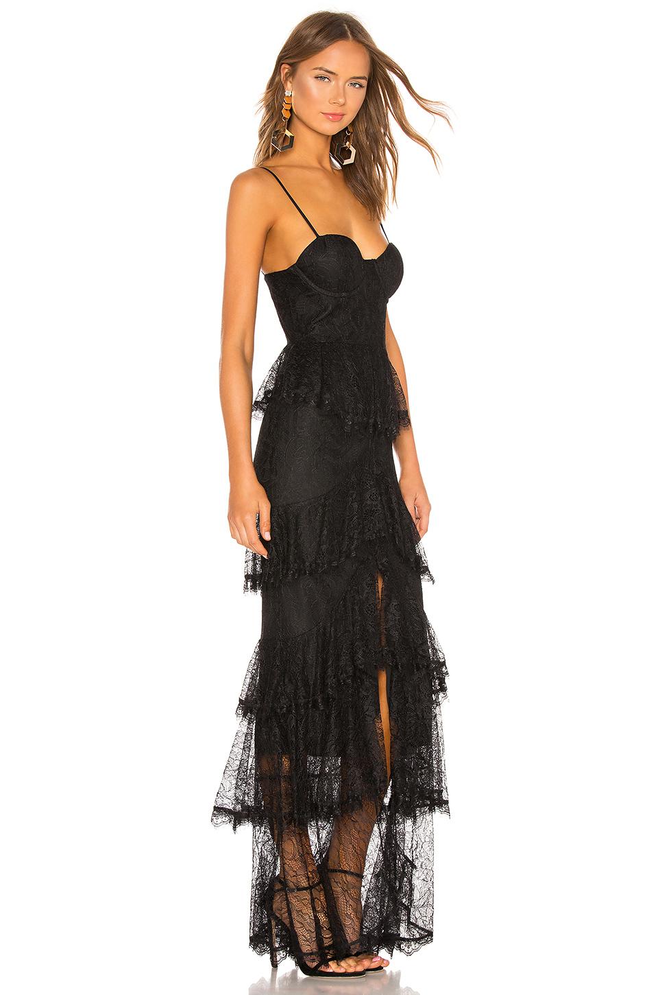 zelda fitz gown in black