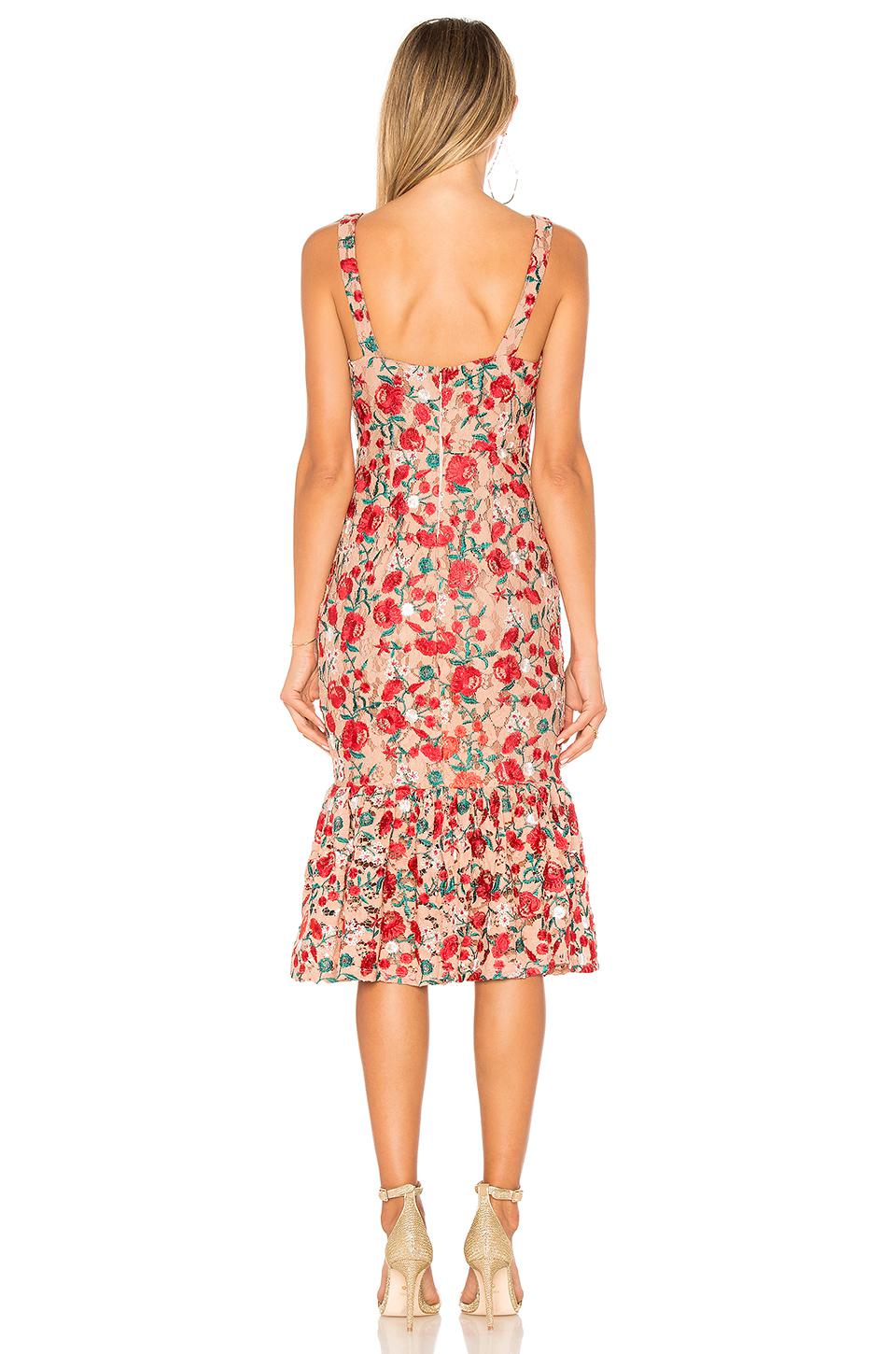 under the stars midi dress