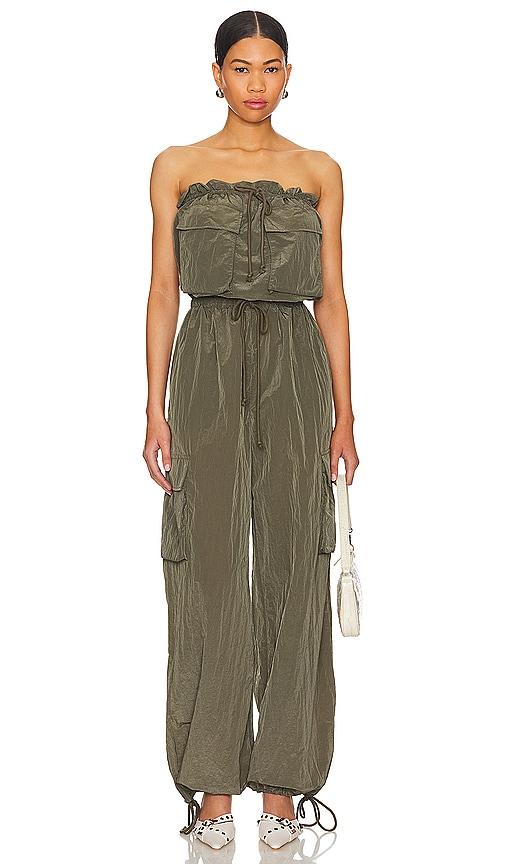 Lovers Friends Noah Cargo Jumpsuit in Green Lyst UK