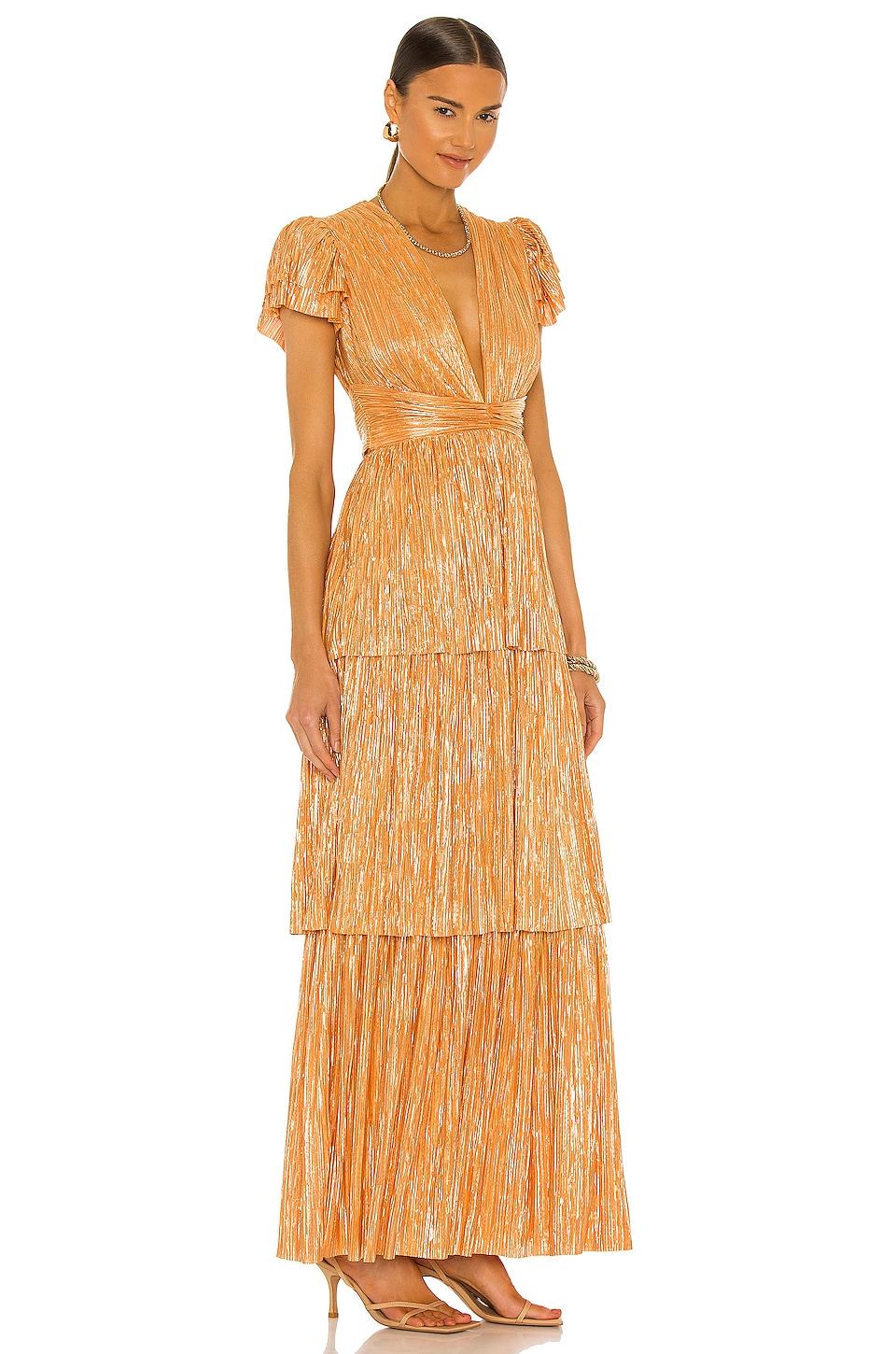 Sabina Musayev Maze Dress in Orange | Lyst
