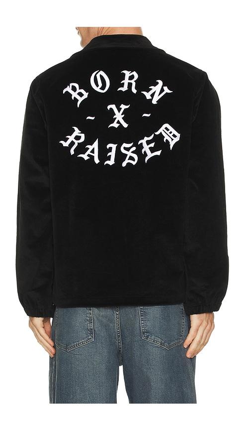 Born X Raised Zine Corduroy Coach Jacket in Black for Men | Lyst UK