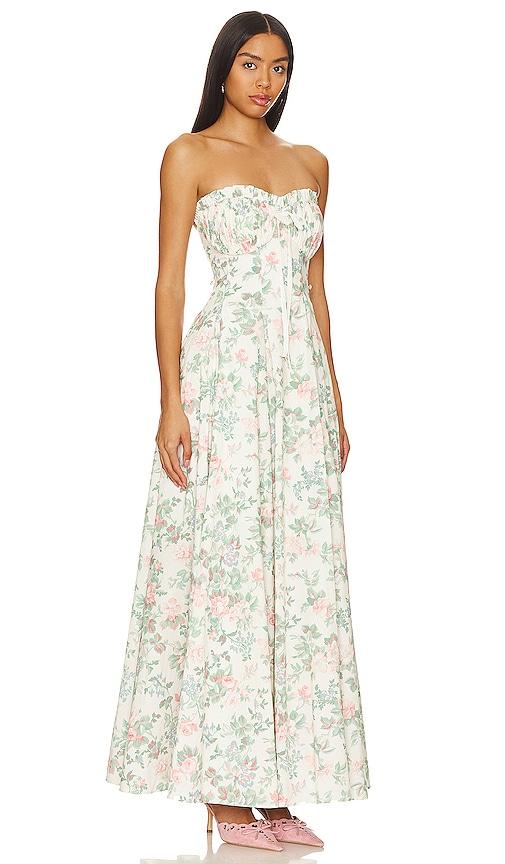 green emerald velvet dress Selkie The Unicorn Defends Himself Paper Cotton Midi Dress for Women, XXS