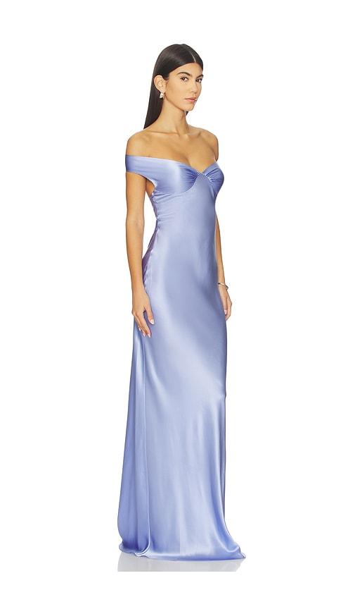 natalie rolt bridesmaid dresses Natalie Rolt Winona Gown in Pink – HONEY HIRE BOUTIQUE main image 0