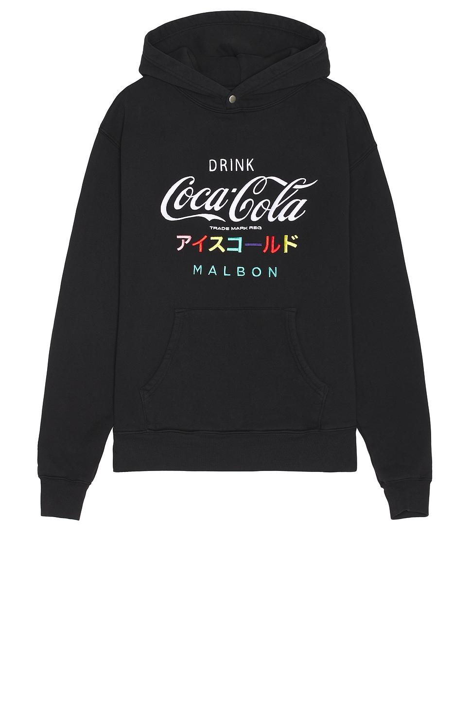 Malbon Golf メンズ ブラック Ice Cold パーカー アクティブウェア 