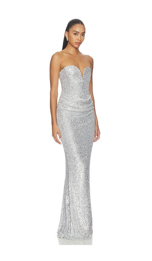 nookie sequin dress Serena Sequin Gown