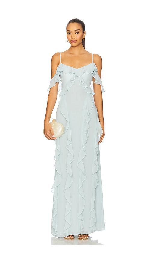 princess polly baby blue dress House of Harlow Whitney Dress