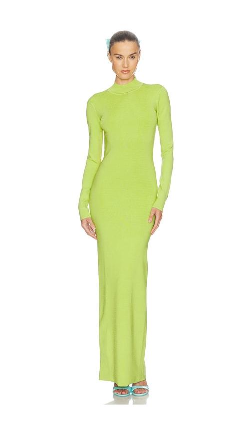 helsa green ruched natasha dress Helsa Natasha Dress Green