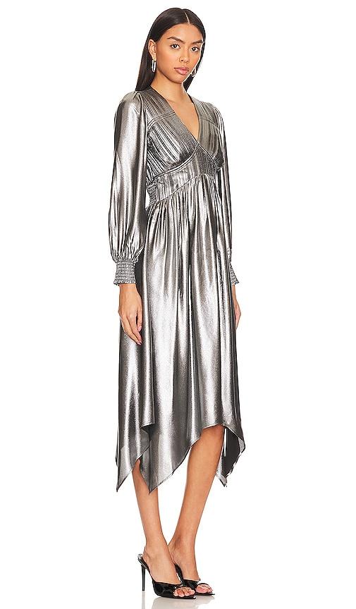sparkly midi dress Can't Hardly Wait Cut-Out Midi Dress Sequin White