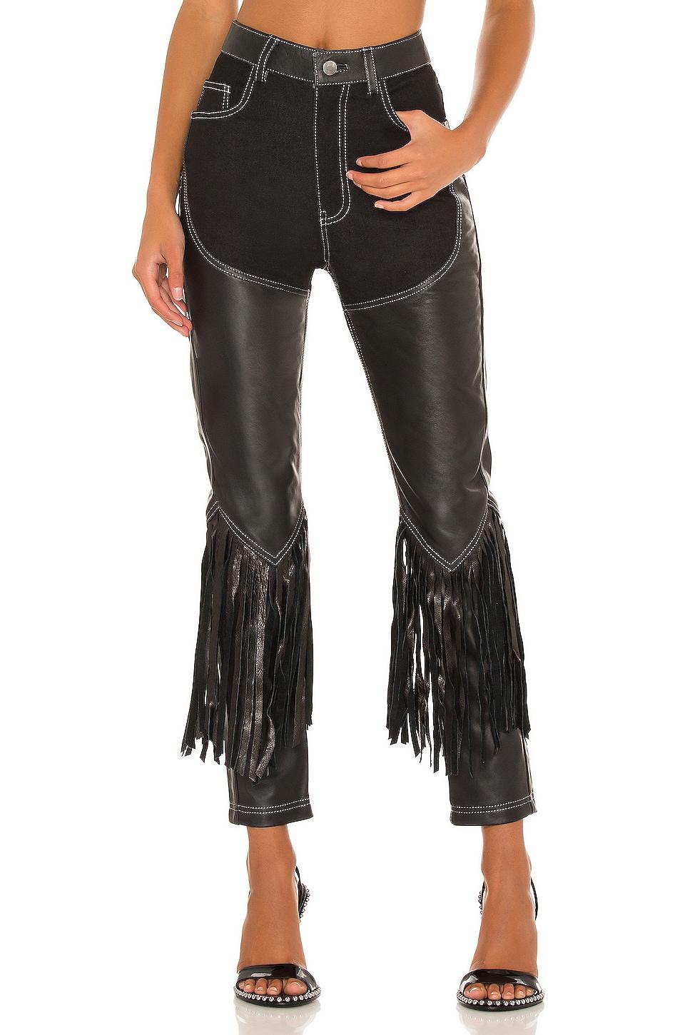 Urban Outfitters Cowboy Chaps Pants in Black | Lyst UK