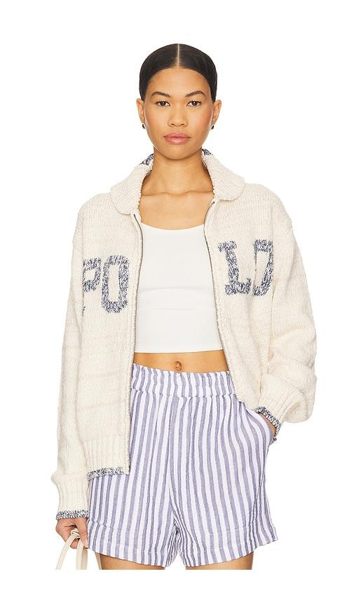 Polo Ralph Lauren Cotton Blend Collared Top in White | Lyst