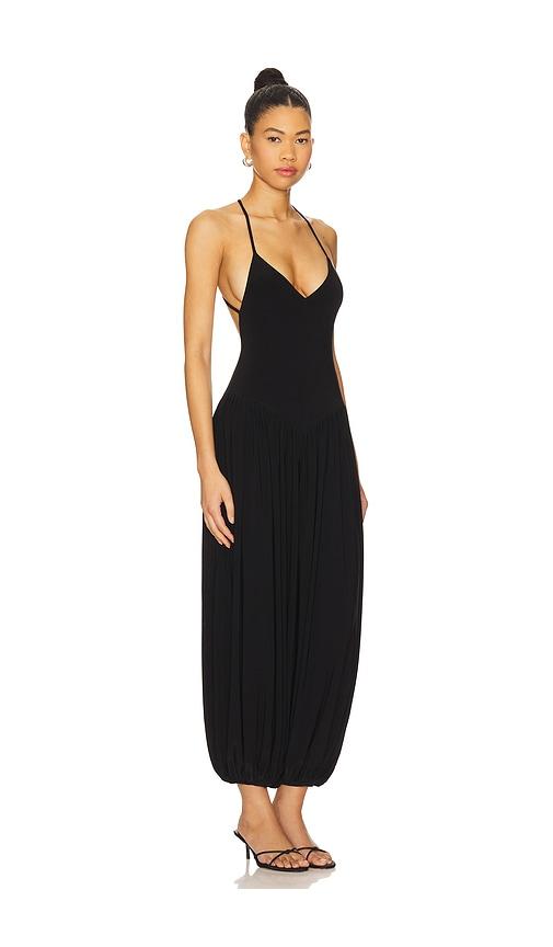 【Norma Kamali】ノースリーブ ジャンプスーツ Norma Kamali SLIP ジャンプスーツ - Black | REVOLVE