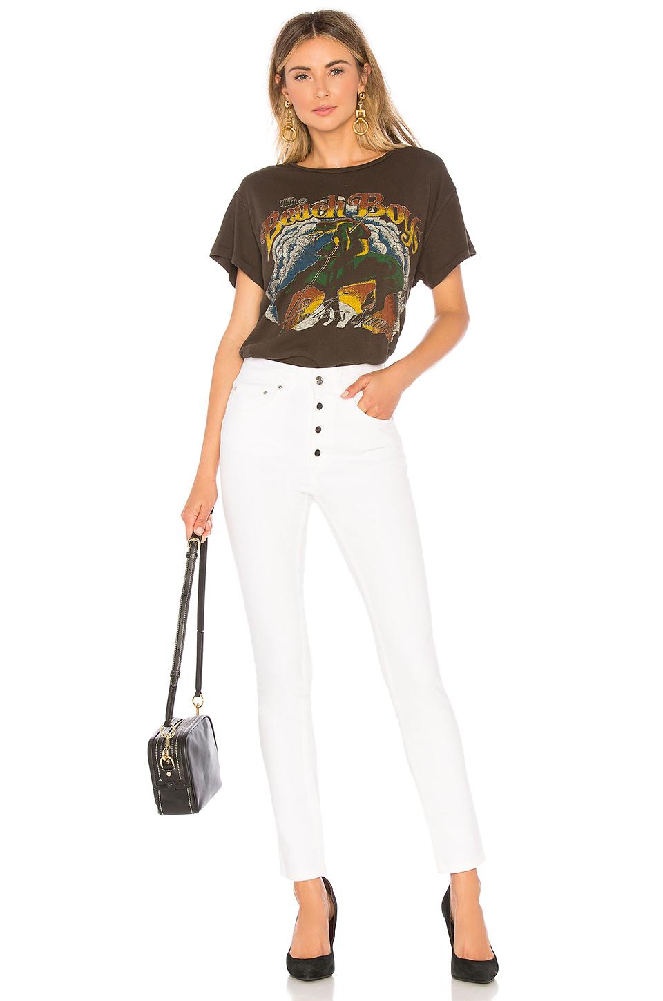 anine bing white jeans