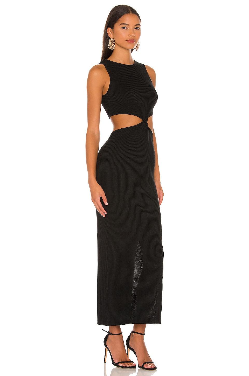 Bridge Riviera Knit Twist Midi Dress 