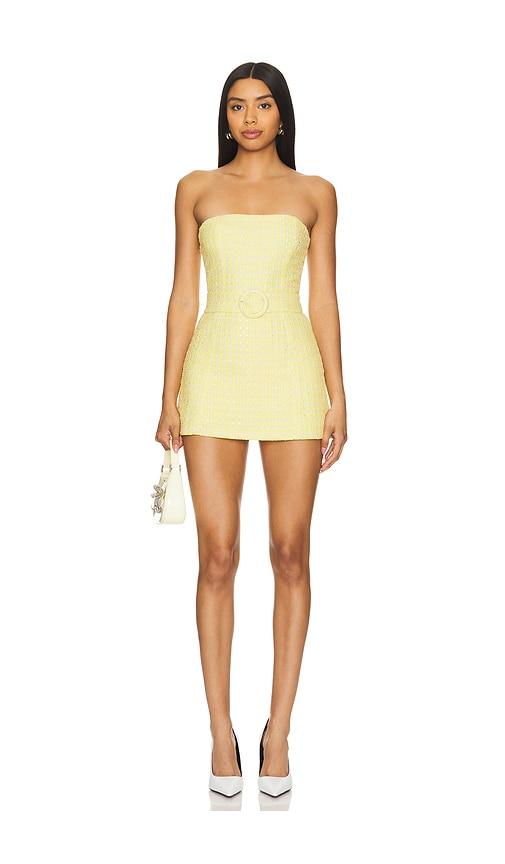 amanda uprichard yellow dress Molly Fully lined Amanda Uprichard Liana Silk Dress