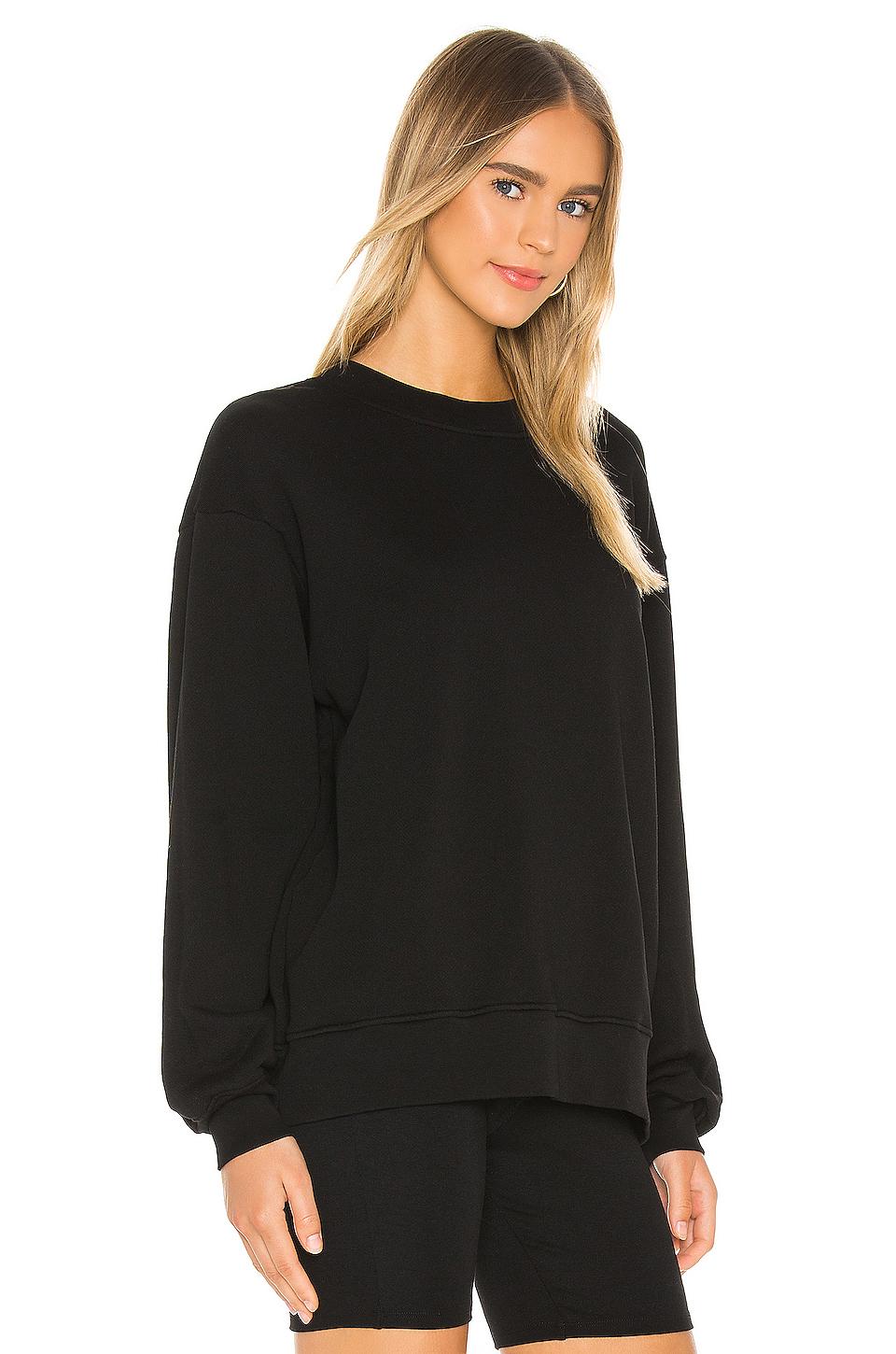 Cotton Citizen Cotton Brooklyn Oversized Crew Sweatshirt in Black Lyst