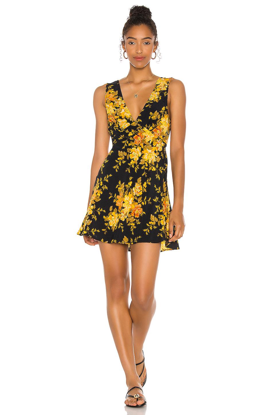 black 60s dress