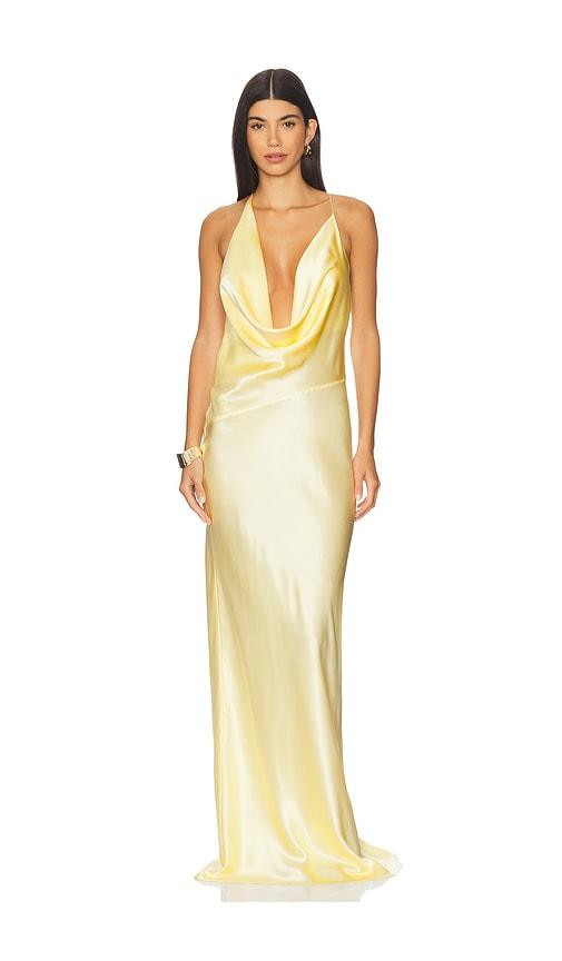 strapless open back dress Natalie Rolt