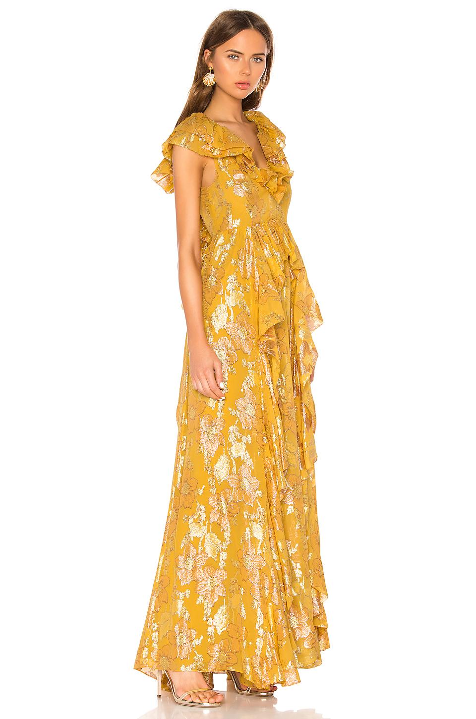 ulla johnson yellow dress