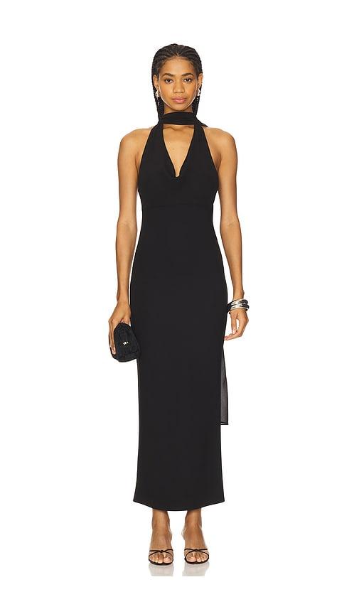 majorelle blue sleeveless halter neck dress On Her Level Halter Mini Dress Navy