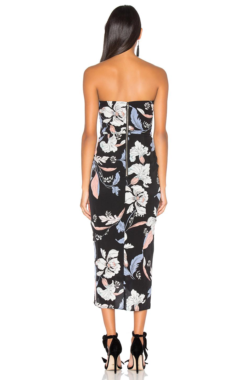 yumi kim glamour night midi dress