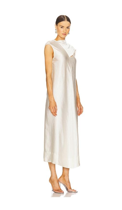 chinese dress ladies HERSKIND Dress "Micke" grey
