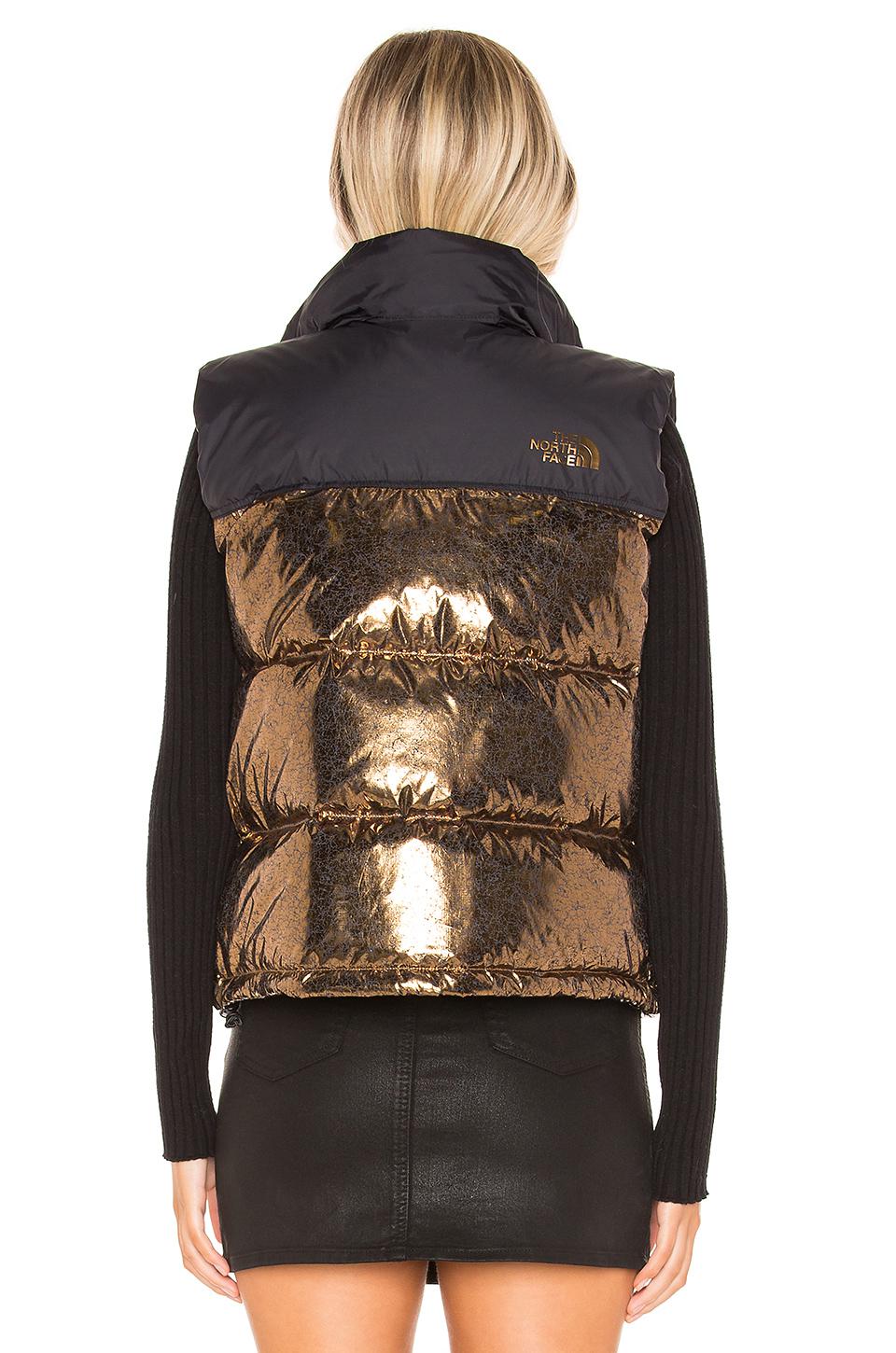 north face copper vest