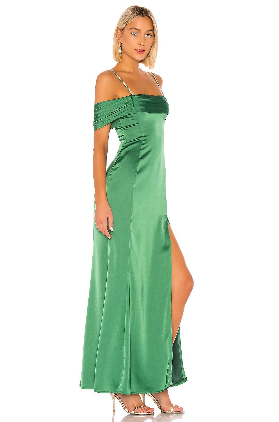 zelda fitz gown in black majorelle