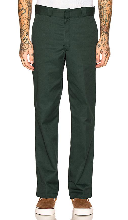 Dickies 874 Work Pant in Dark Green 