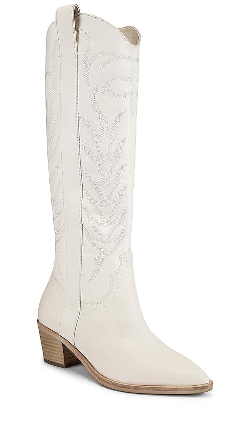 dolce vita white booties