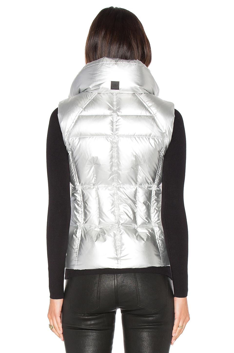 silver vest jacket