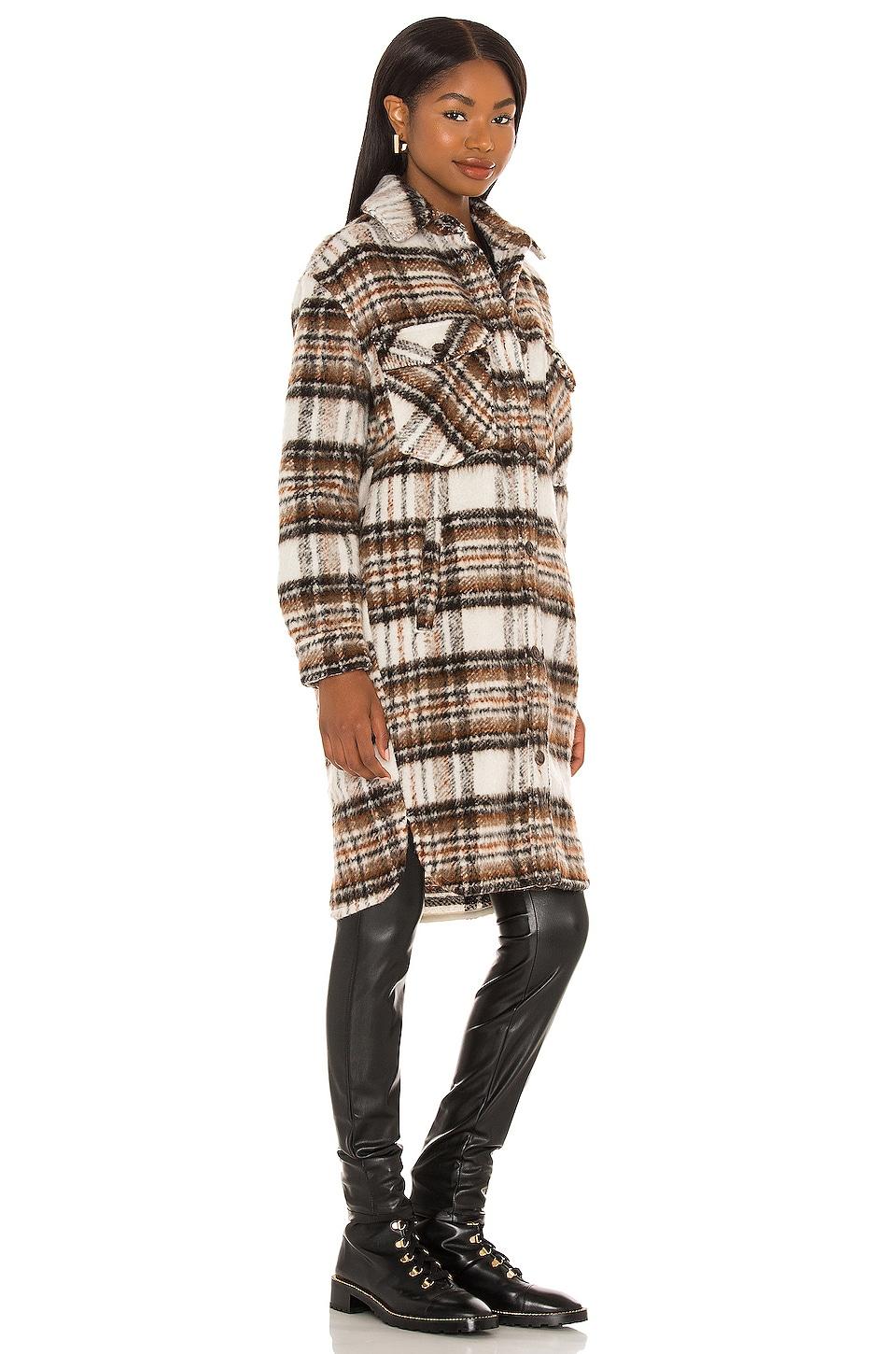 Blank NYC Long Plaid Shacket | Lyst