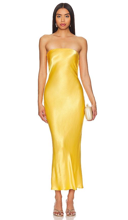 white christmas dresses Bec and Bridge Agatha Cut Out Midi Dress in Black main image 0