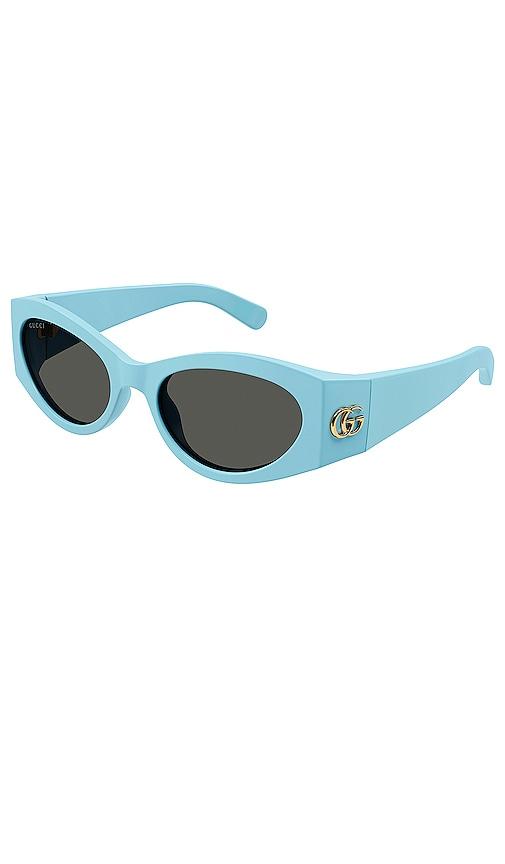 Gucci Acetate Cat Eye in Blue Lyst UK