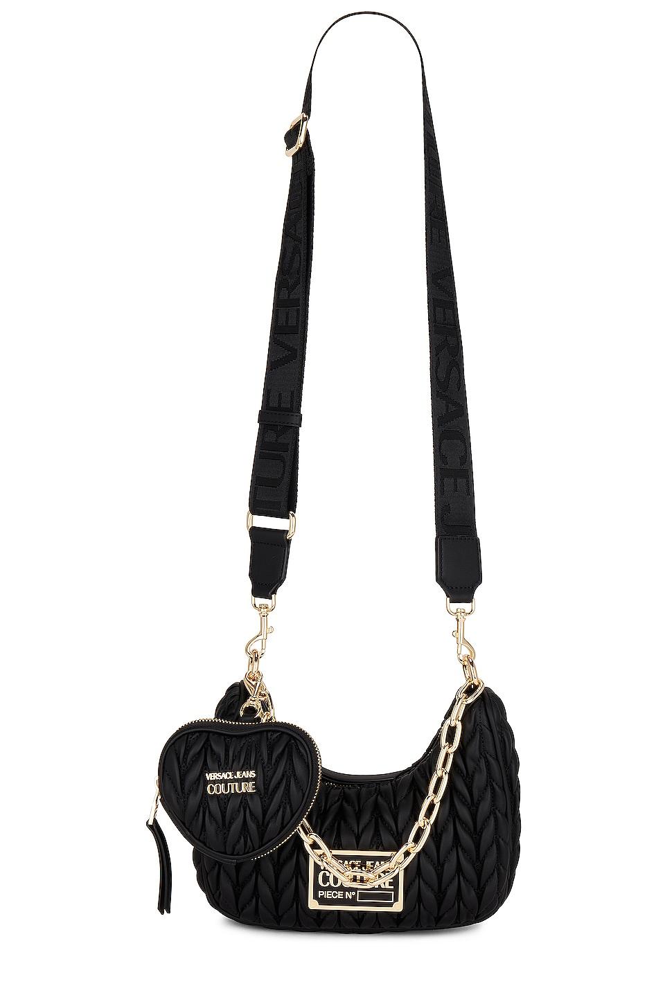Versace Jeans Couture Scrunch Bag in Black | Lyst UK