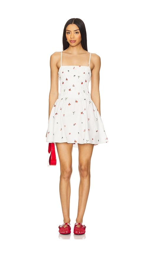 Solid & Striped The Mini Delta Dress in White | Lyst