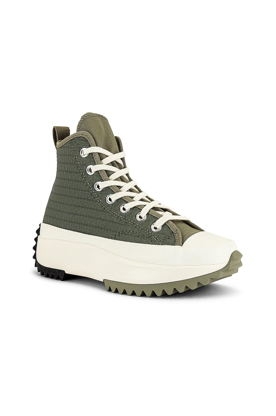 crochet platform converse