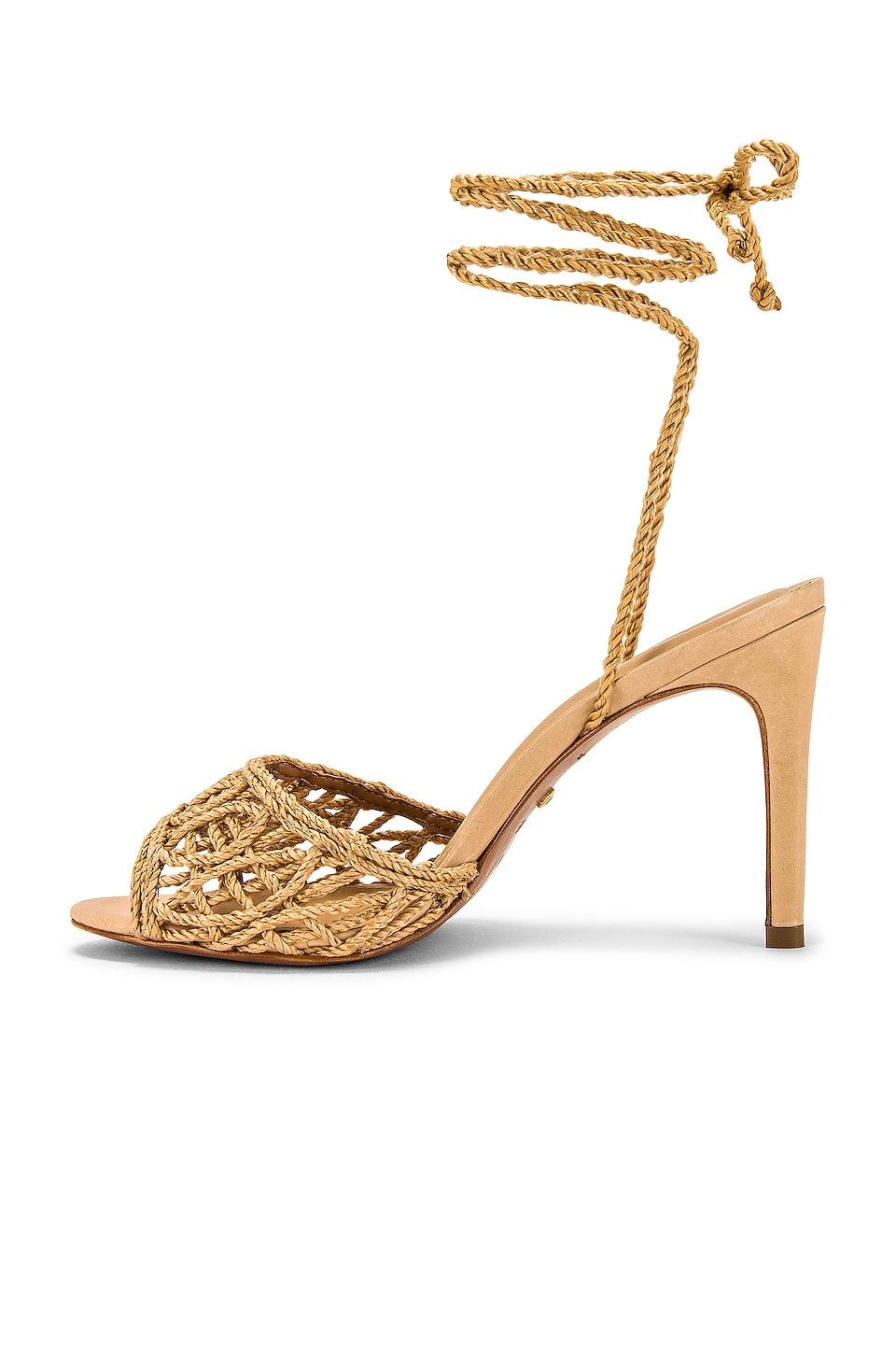 RAYE Leather Arden Heel in Metallic 