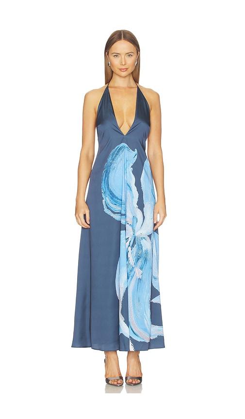 knee length dresses for ladies LUCILE DRAPED MAXI DRESS – Significant Other main image 0
