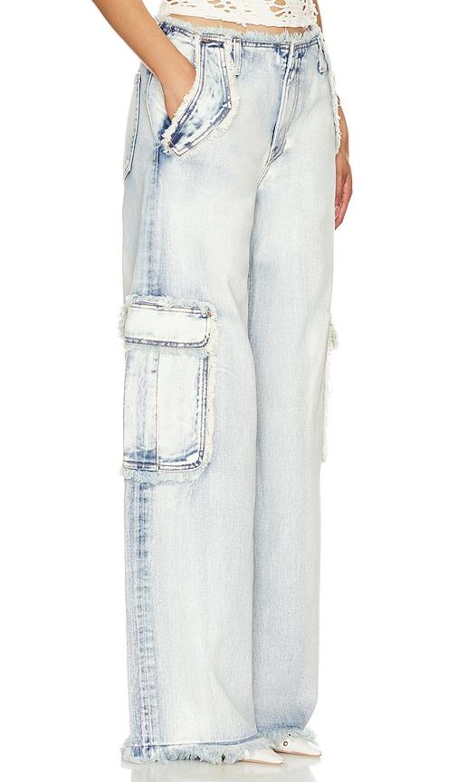 h ours Jordi Cargo Pant in White Lyst UK
