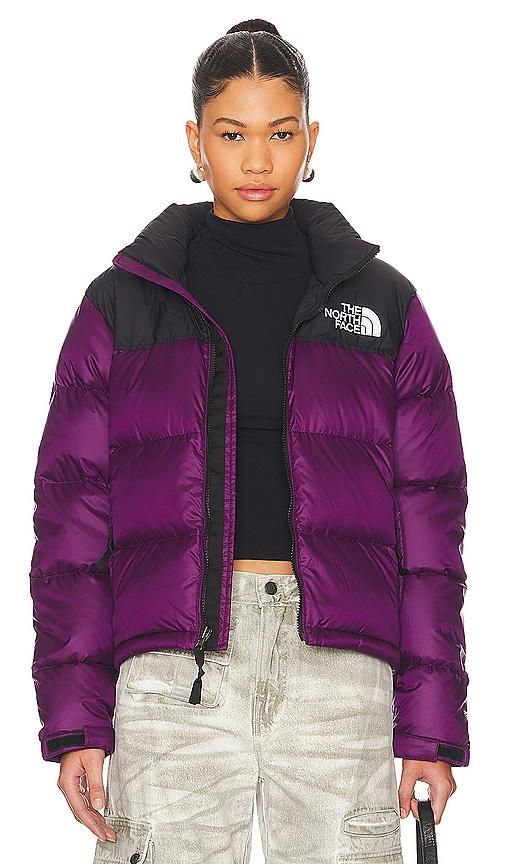 North Face Purple And Black Jacket The North Face Purple And Black