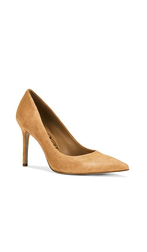 Sam Edelman Women's Hazel Pump - Light Natural Woven, 3.75 Inch Heel, Padded Insole, Size 10 - View #10