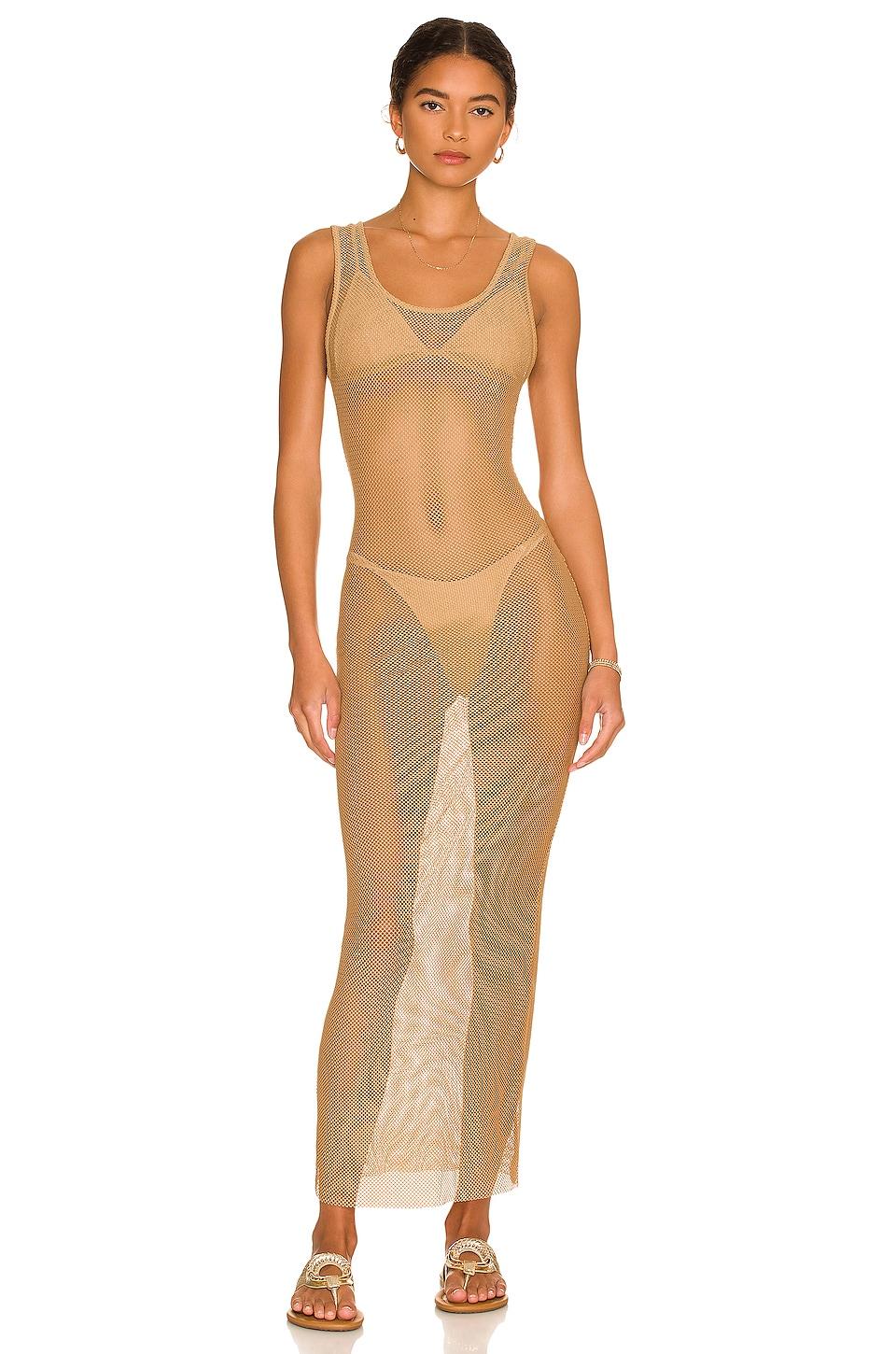 WeWoreWhat Synthetic Fishnet Maxi Dress 