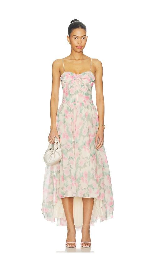 knit cut out dress JADE KNIT CUT OUT MIDI DRESS M / Black main image 1