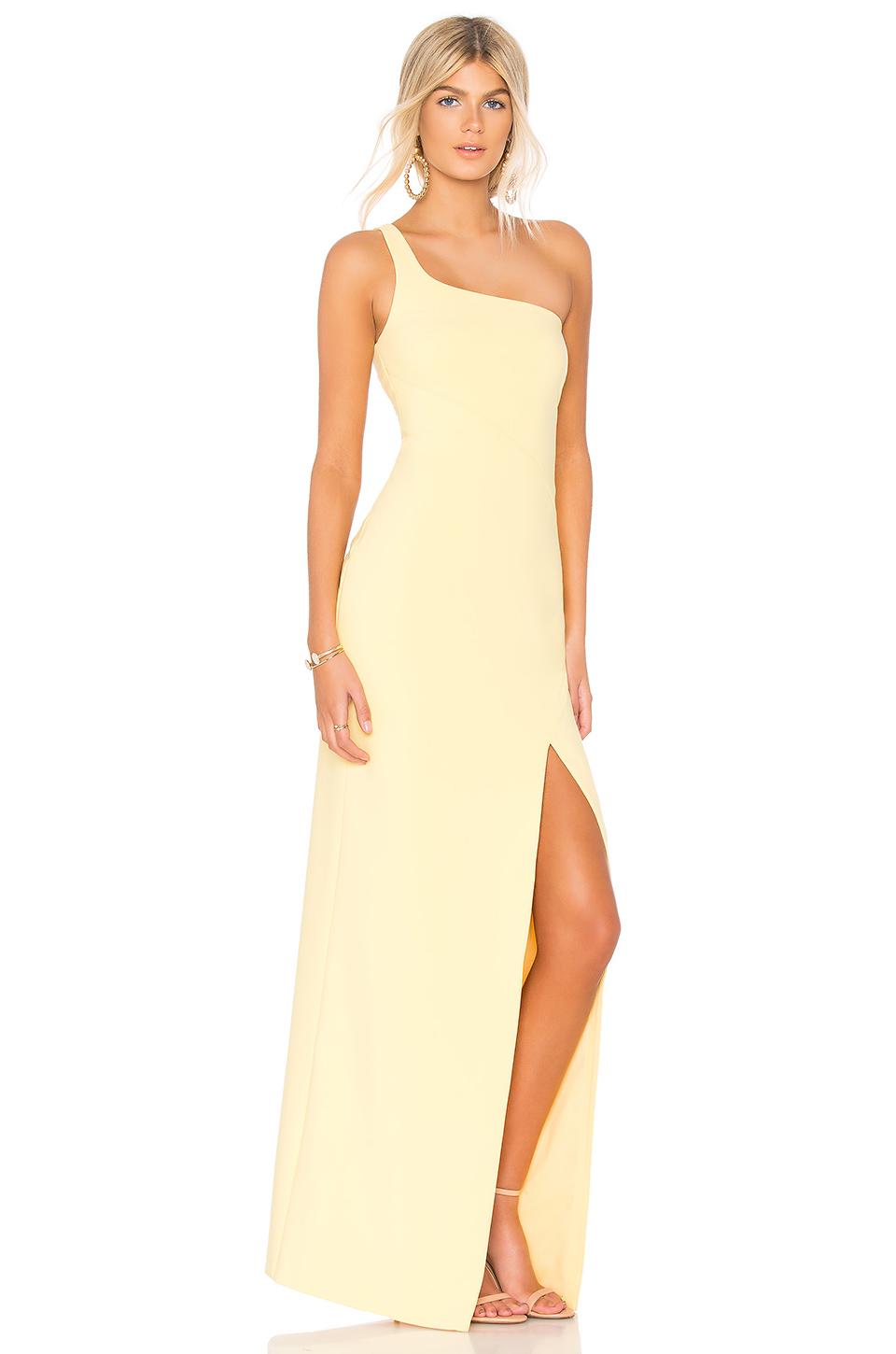 likely camden gown yellow