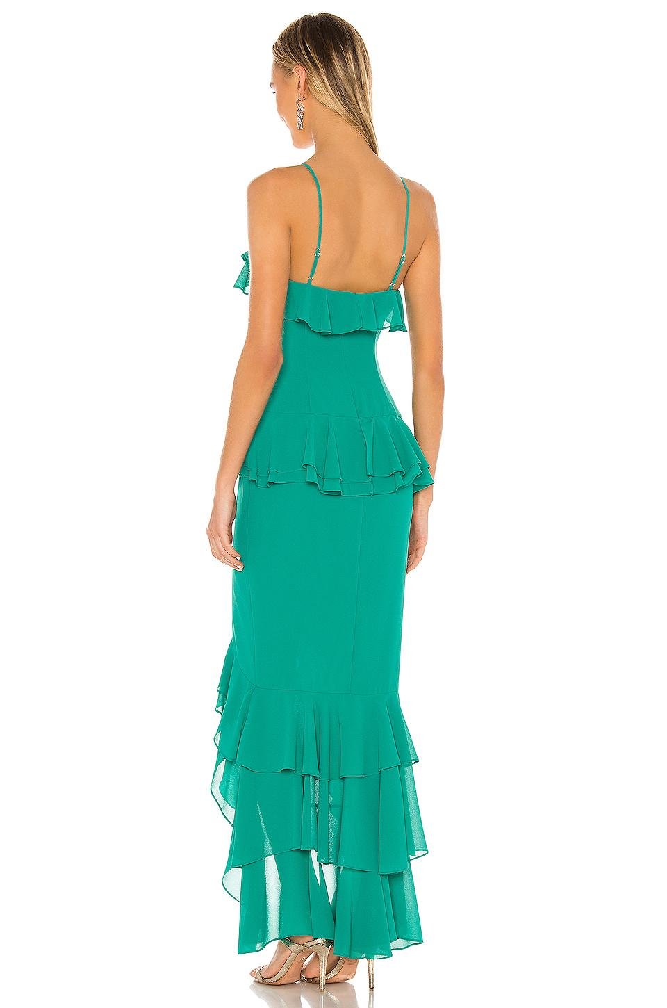 Lovers + Friends Melissa Gown in Green | Lyst