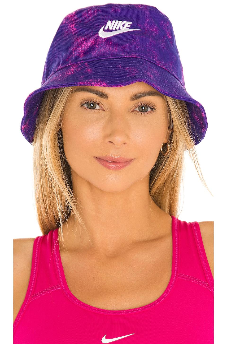 Nike Nsw Futura Tie Dye Bucket Hat in Purple | Lyst
