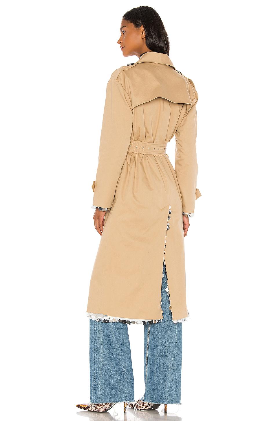 anouki sequin trench