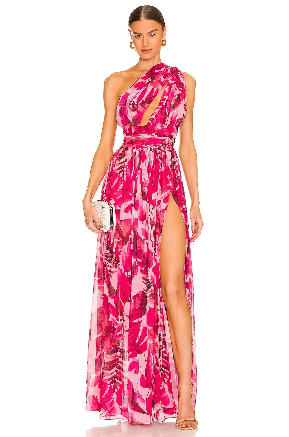 Bronx and Banco Maxi Dress in Pink | Lyst